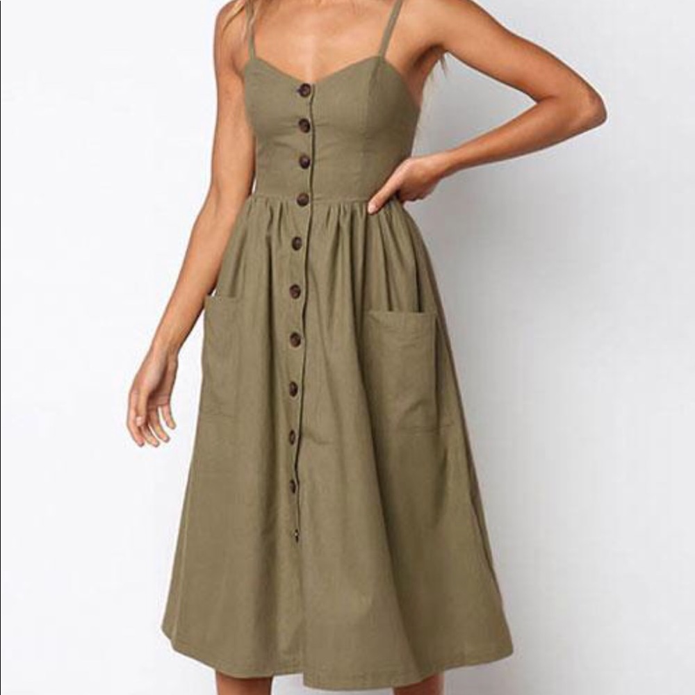 New Venidress Mid Calf Dress